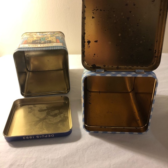 Vintage Jersey Milk Tins - Picture 7 of 9